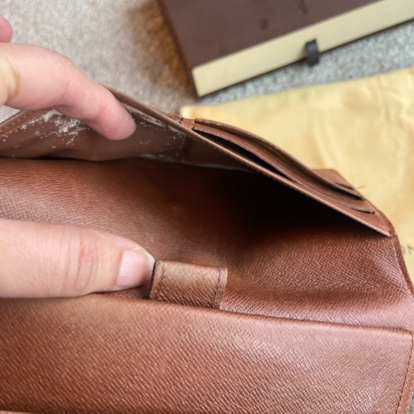 Authentic LOUIS VUITTON Monogram Porte Tresor International Trifold long wallet - Picture 7 of 14